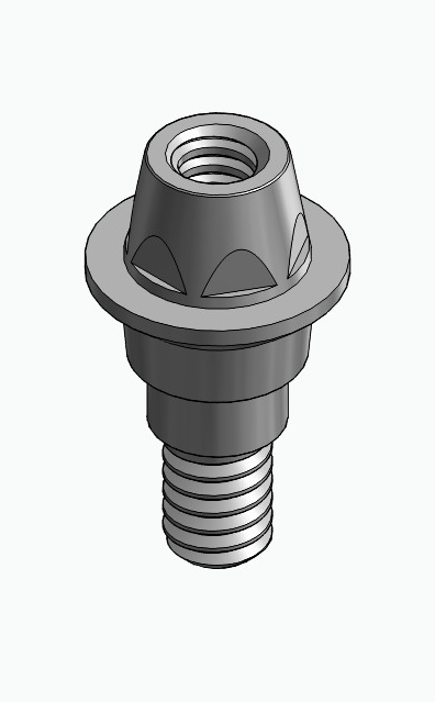 BIONIKA MG, Multi-unit abutment, straight, screwable, narrow, LT2.7