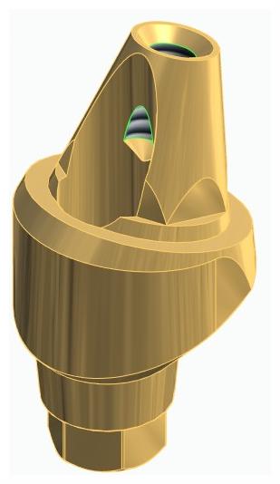 BIONIKA MG, Multi-unit abutment, angled, positioned, type-B