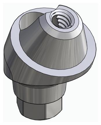 BIONIKA MG, Multi-unit abutment, angled, positioned, wide, LT2, type-A