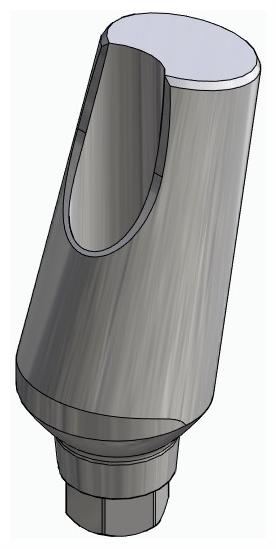 BIONIKA MG, Universal abutment, angled, positioned, type-A