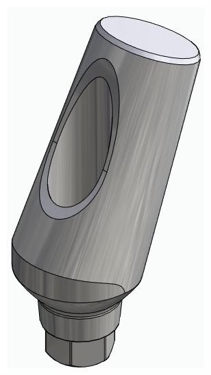 BIONIKA MG, Universal abutment, angled, positioned, type-A