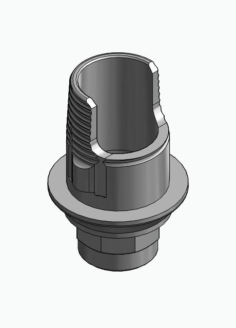 BIONIKA AT, Flexi base, implant level, positioned, type-A