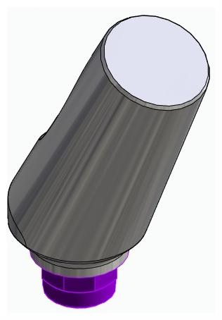 BIONIKA AT, Universal abutment, angled, positioned, type-A