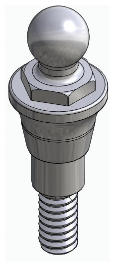 BIONIKA AE, Ball abutment, OC, normal