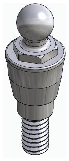 BIONIKA AE, Ball abutment, OC, normal