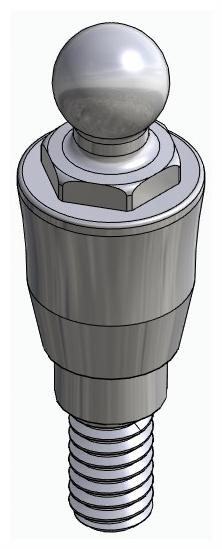 BIONIKA AE, Ball abutment, OC, normal