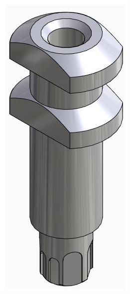 BIONIKA AE, Impression coping for open tray, uniform, positioned
