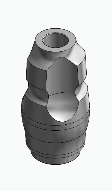 BIONIKA AE, Impression coping for closed tray, uniform, non-positioned