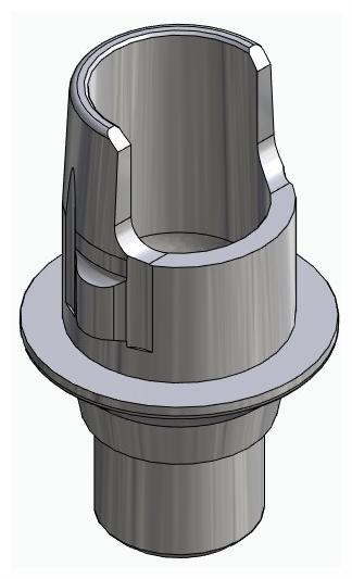 BIONIKA SGD, Flexi base, implant level, non-positioned