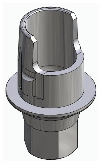 BIONIKA SGD, Flexi base, implant level, positioned, type-A
