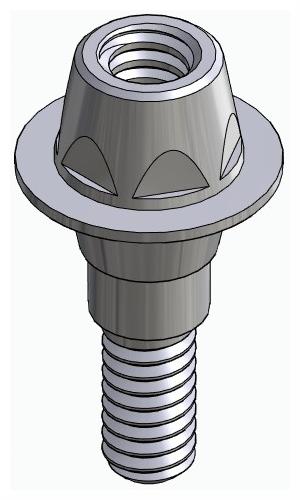 BIONIKA SGD, Multi-unit abutment, straight, screwable, narrow, LT2.7