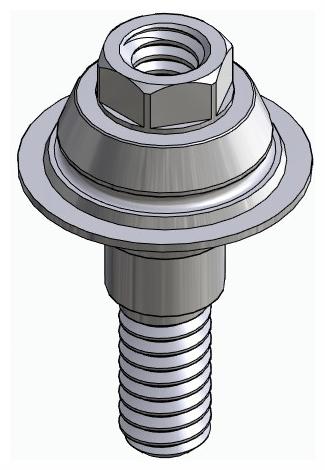 BIONIKA SGD, Multi-unit abutment, straight, screwable, wide, LT2