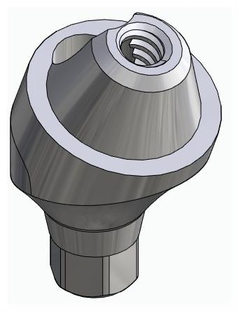 BIONIKA SGD, Multi-unit abutment, angled, positioned, wide, LT2, type-A