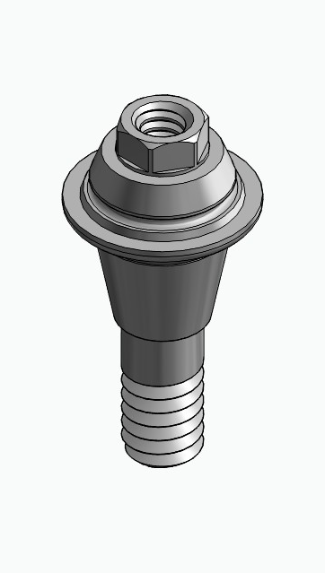 BIONIKA MO, Multi-unit abutment, straight, screwable, wide, LT2