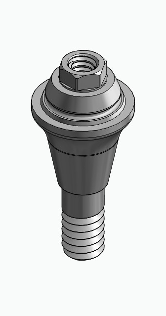 BIONIKA MO, Multi-unit abutment, straight, screwable, wide, LT2