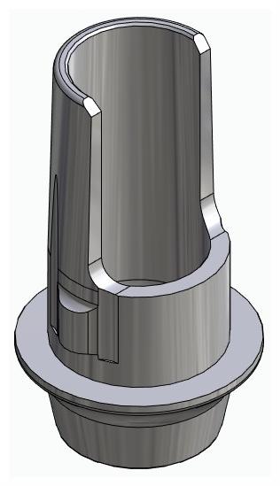 BIONIKA DENTUM, Flexi base, implant level, non-positioned