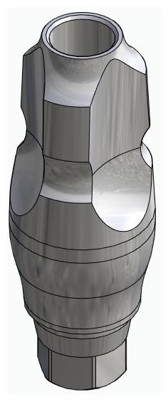 BIONIKA DENTUM, Impression coping for closed tray, uniform, positioned
