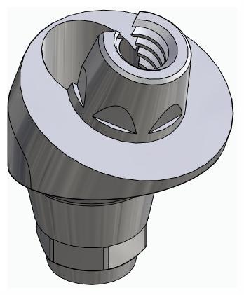 BIONIKA DENTUM, Multi-unit abutment, angled, positioned, narrow, LT2.7, type-A