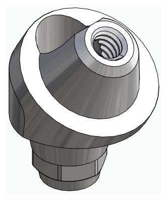 BIONIKA DENTUM, Multi-unit abutment, angled, positioned, wide, LT2, type-B