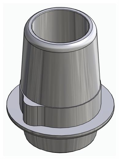 BIONIKA DENTUM, Titanium base, non-positioned