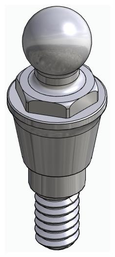 BIONIKA DN, Ball abutment, OC, normal