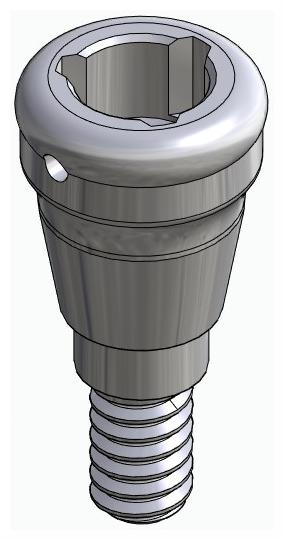 BIONIKA DN, Locator abutment, straight
