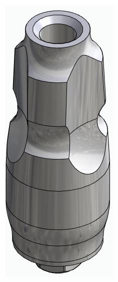 BIONIKA TH, Impression coping for closed tray, uniform, positioned