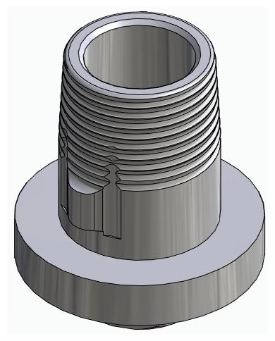 BIONIKA TH, Titanium base, positioned