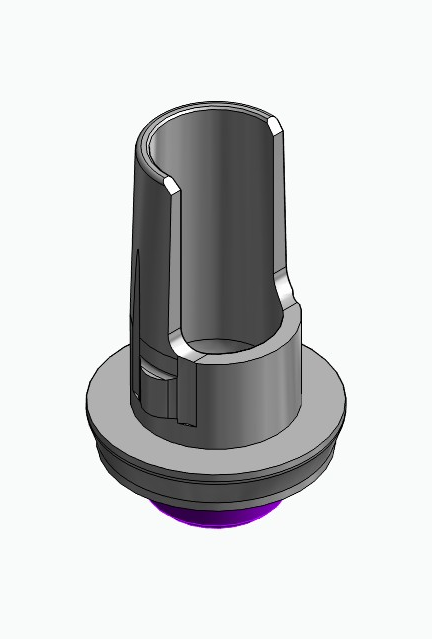 BIONIKA BIOSS, Flexi base, implant level, non-positioned