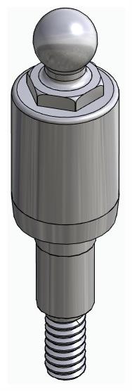 BIONIKA BIOSS, Ball abutment, OC, normal