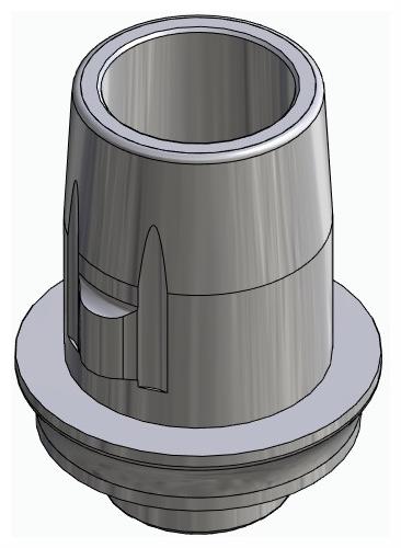 BIONIKA BIOSS, Titanium base, non-positioned