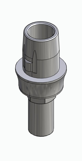 BIONIKA BIOSS, Titanium base, positioned