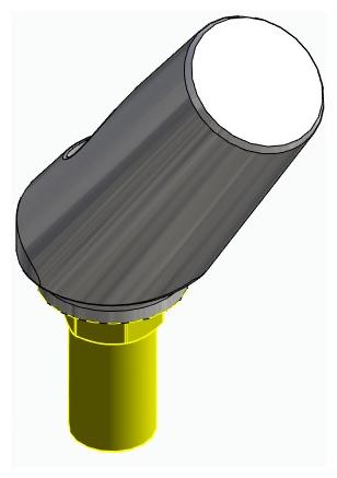 BIONIKA BIOSS, Universal abutment, angled, positioned, type-A