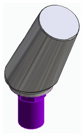 BIONIKA BIOSS, Universal abutment, angled, positioned, type-A