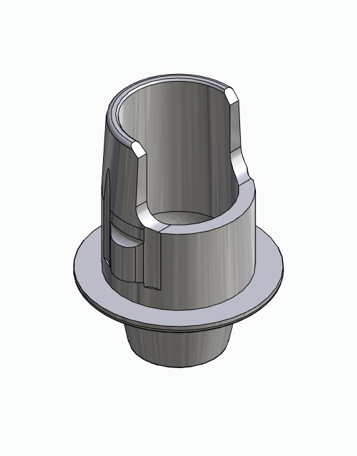 BIONIKA IMPLIE, Flexi base, implant level, non-positioned