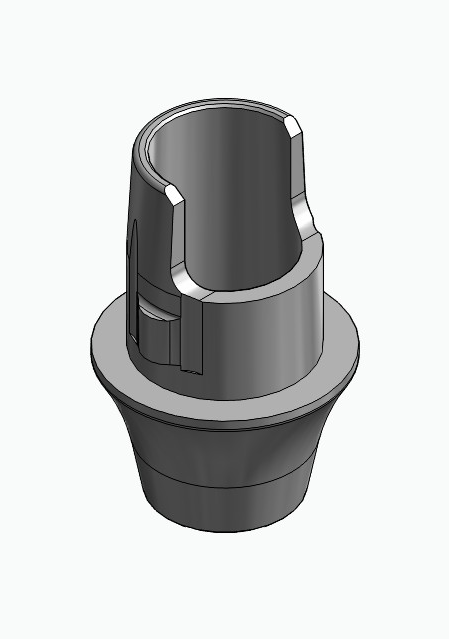 BIONIKA IMPLIE, Flexi base, implant level, non-positioned