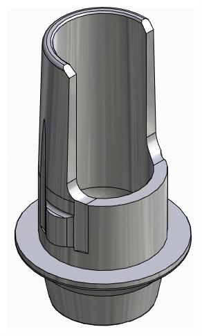 BIONIKA IMPLIE, Flexi base, implant level, non-positioned