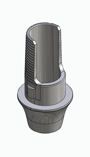 BIONIKA IMPLIE, Flexi base, implant level, non-positioned