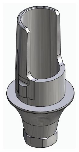 BIONIKA IMPLIE, Flexi base, implant level, positioned, type-A