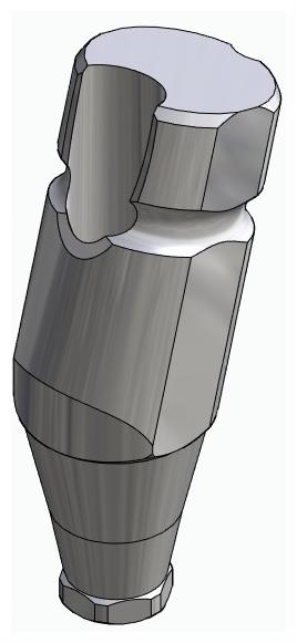 BIONIKA IMPLIE, Impression coping for closed tray, angled, type-A