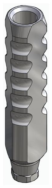 BIONIKA IMPLIE, Impression coping for closed tray, uniform, positioned
