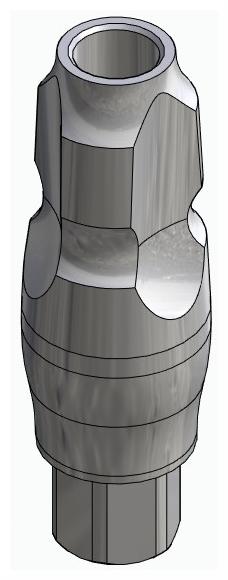 BIONIKA IMPLIE, Impression coping for closed tray, uniform, positioned