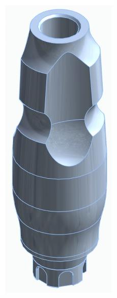BIONIKA BK, Impression coping for closed tray, uniform, positioned