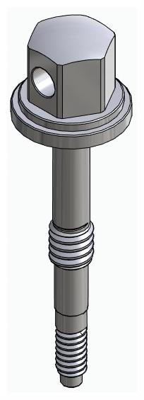 BIONIKA, Multi-unit abutment driver, threaded shank