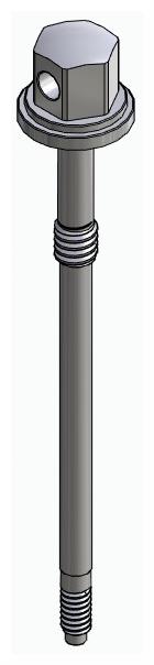 BIONIKA, Multi-unit abutment driver, threaded shank