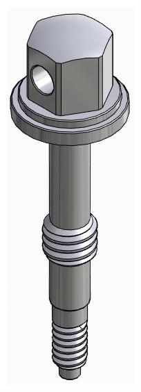 BIONIKA, Multi-unit abutment driver, threaded shank
