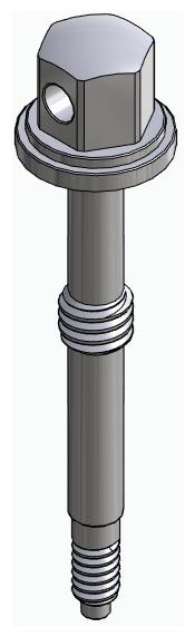BIONIKA, Multi-unit abutment driver, threaded shank
