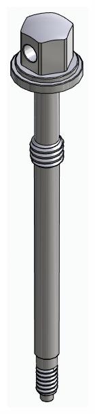 BIONIKA, Multi-unit abutment driver, threaded shank