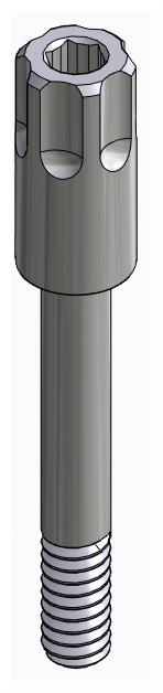 BIONIKA, Impression coping screw, open tray, multi-unit level
