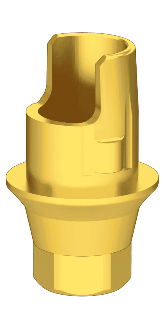 BIONIKA ACTIVAL, Flexi base, implant level, positioned, type-A